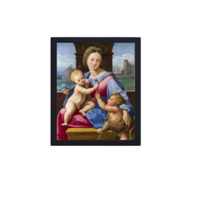 Infidu Raphael's The Garvagh Madonna (1509-1510) famous painting in high resolution Reproduced Art V1-738