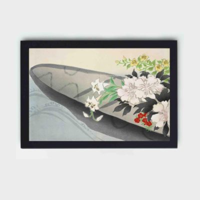 Infidu Blossoms from Momoyogusa Flowers of a Hundred Generations (1909) by Kamisaka Sekka in high resolution Reproduced Art v1-386