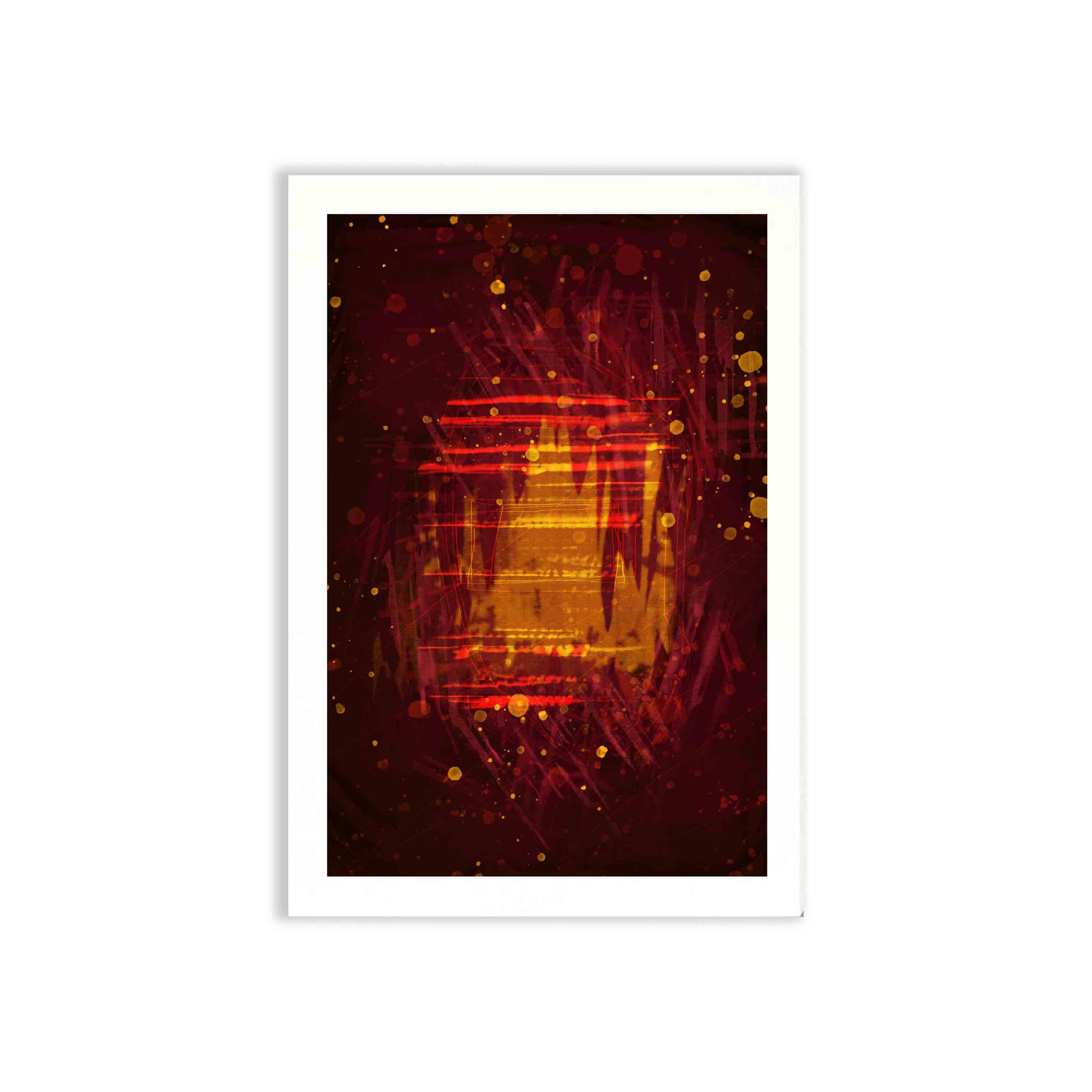 Immerse yourself in the vibrant colors and intricate patterns of our abstract art