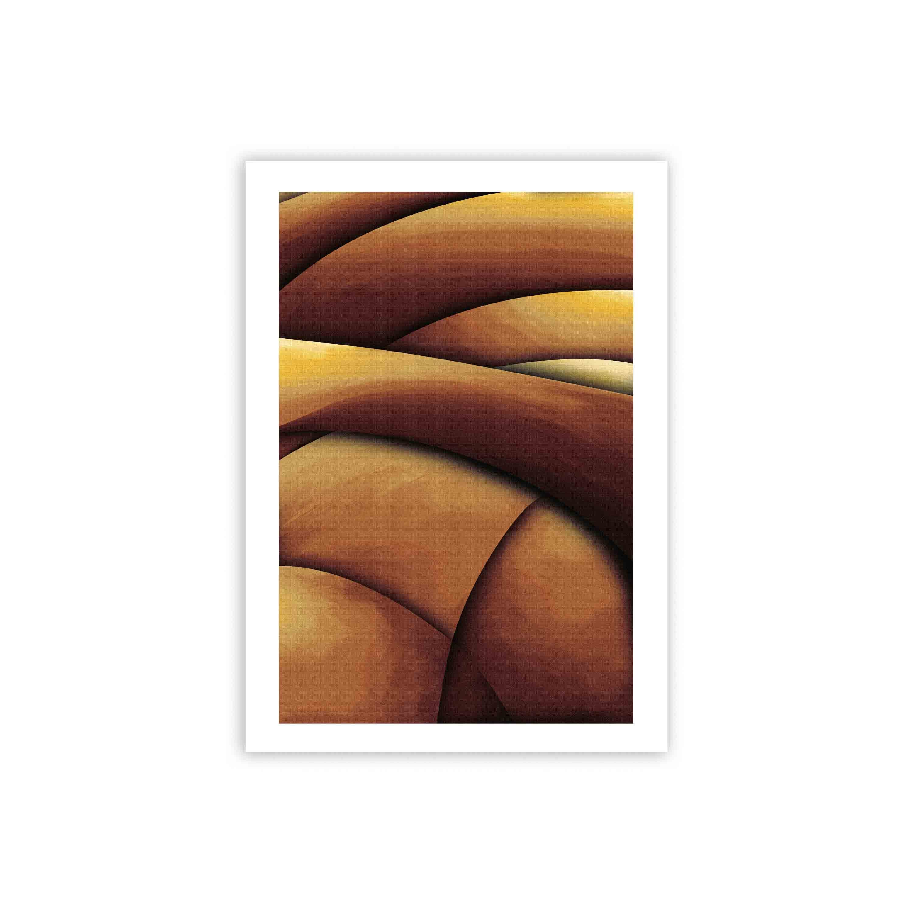 abstract wall hang on the wall with blue background