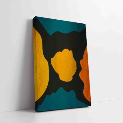 Infidu Abstract Art Collection Exploring Creativity - Abstract Art Redefined by Creative Vision Painting Style Stretched Canvas Art Model No - Art-1