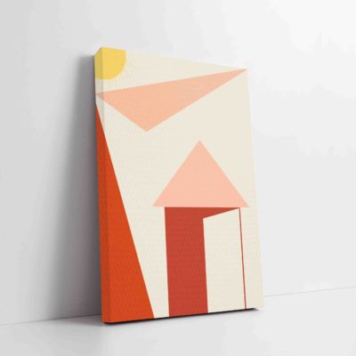 Infidu Colorful Expressions Abstract Art Collection for Modern Spaces -Abstract Art Redefined by Creative Vision Stretched Canvas Art Model No - Art-9