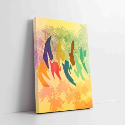 Infidu Thought-Provoking Abstractions: Abstract Art with a Distinctive Voice - Abstract Art Redefined by Creative Vision Painting Style Stretched Canvas Art Model No - Art-14