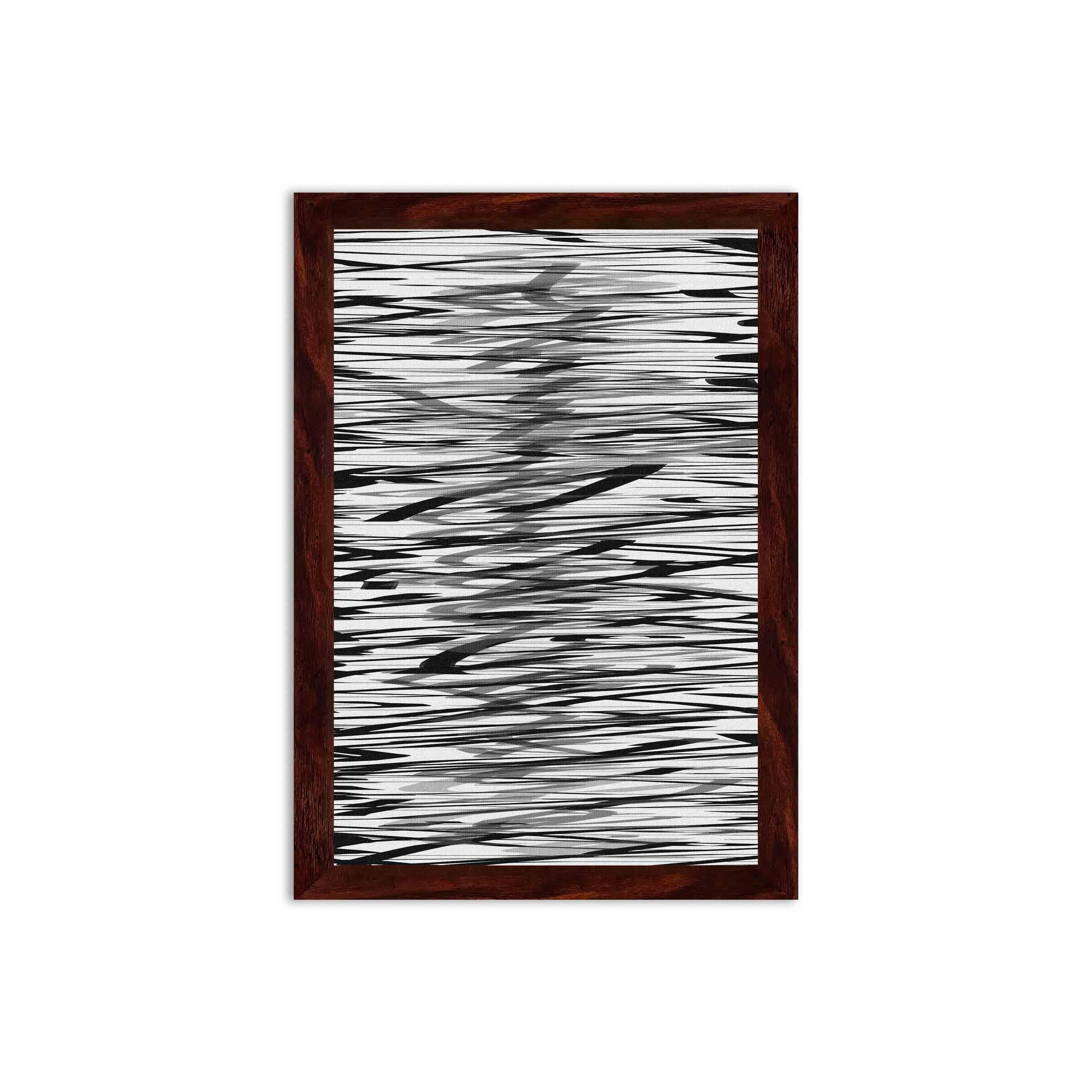abstract wall hang on the wall with white background
