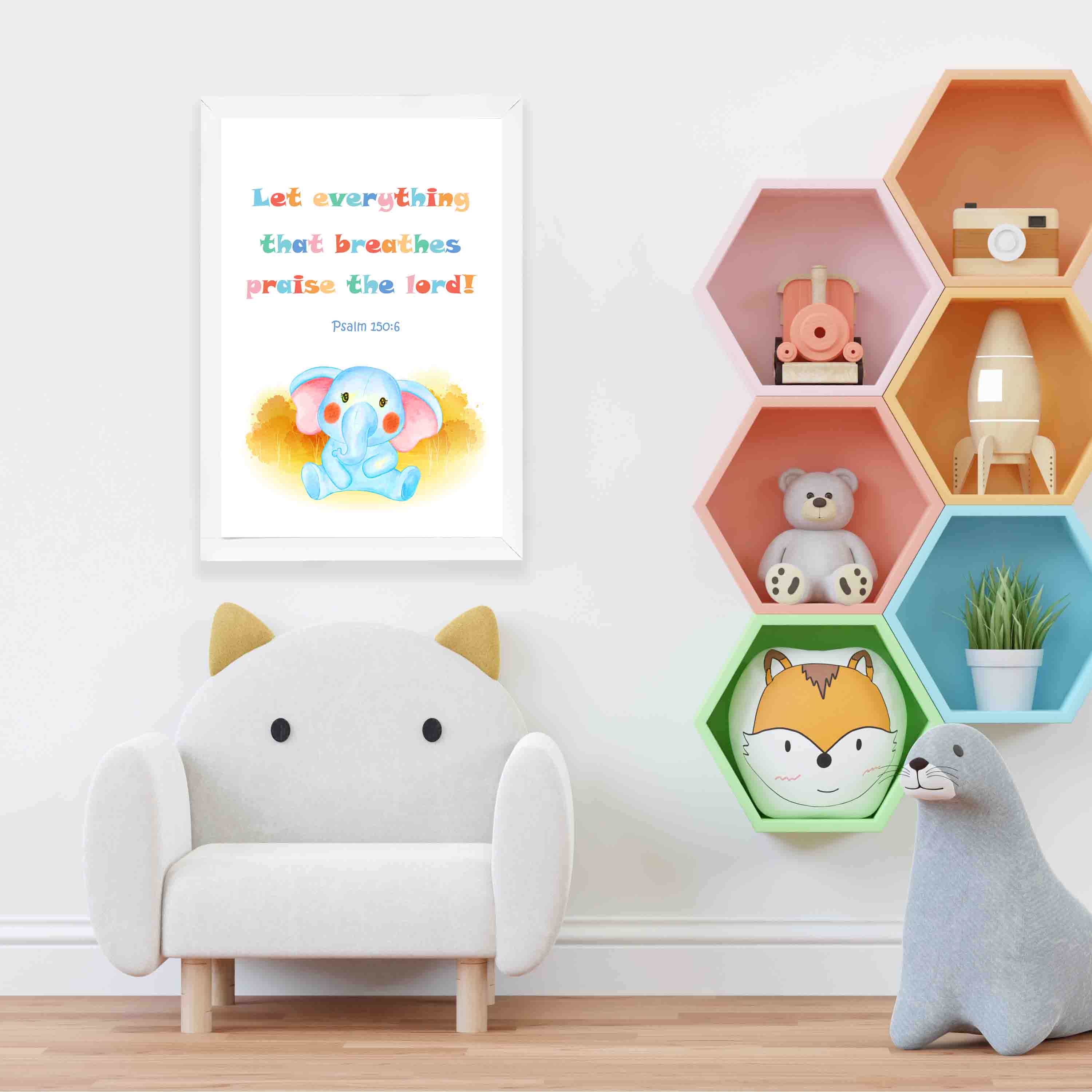 Kids Bible Verse Art