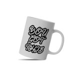 White coffee mug with "YOU GOT THIS" in bold, black cursive font. A microwave-friendly espresso cup perfect for motivation and encouragement.