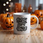 White coffee mug with "YOU GOT THIS" in bold, black cursive font. A microwave-friendly espresso cup perfect for motivation and encouragement.