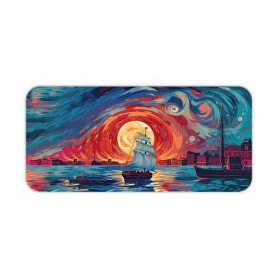 Infidu Artistic Desk Pad - Concept Natural Illustration Colorful Art - mpd6