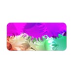Infidu Dreamy Purple and Green Abstract Desk Pad with soft, blended colors in purple, green, and pink, featuring a smooth, dreamy design. Desk Pad kept on a plain white background