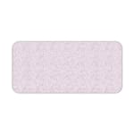 Plain white and gray minimalist desk pad with a clean, simple design. Desk Pad kept on a plain white background