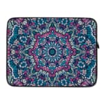 Laptop Sleeves - Creative Rangoli Pattern Vector Art Design 4