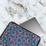 Laptop Sleeves - Creative Rangoli Pattern Vector Art Design 6