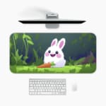 Creative Bunny Vector Design Desk Pad 1