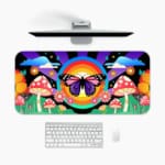 Creative Butterfly Vector Design Desk Pad 1