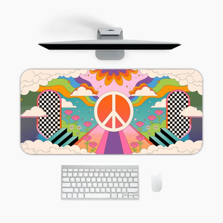 Creative Butterfly Vector Design Desk Pad 1