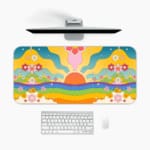 Creative Butterfly Vector Design Desk Pad 1