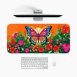 Creative Butterfly Vector Design Desk Pad 1