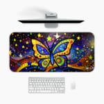Creative Butterfly Vector Design Desk Pad 1