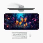 Creative Butterfly Vector Design Desk Pad 1