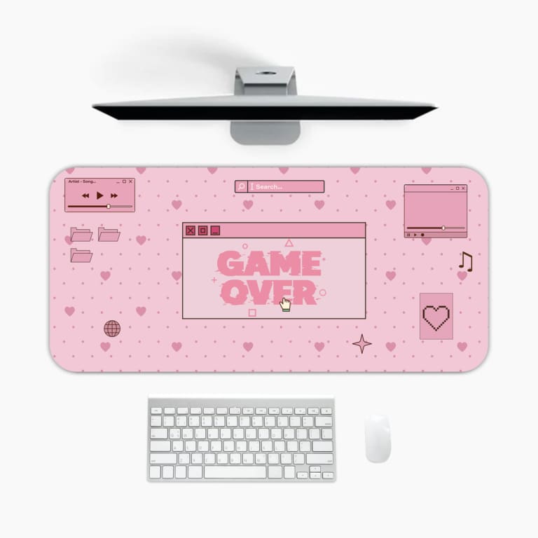 Creative Gaming Type Design Desk Pad 1