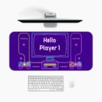 Creative Gaming Type Design Desk Pad 1