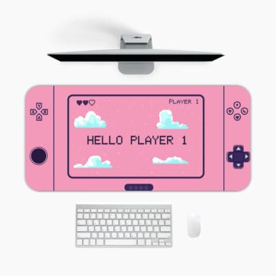 Creative Gaming Type Design Desk Pad 1