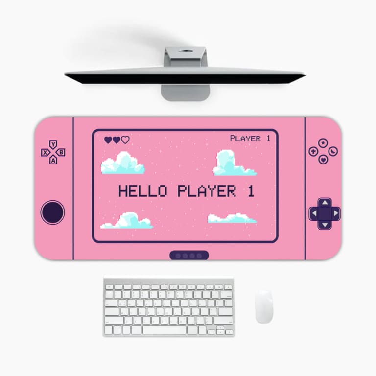 Creative Gaming Type Design Desk Pad 1
