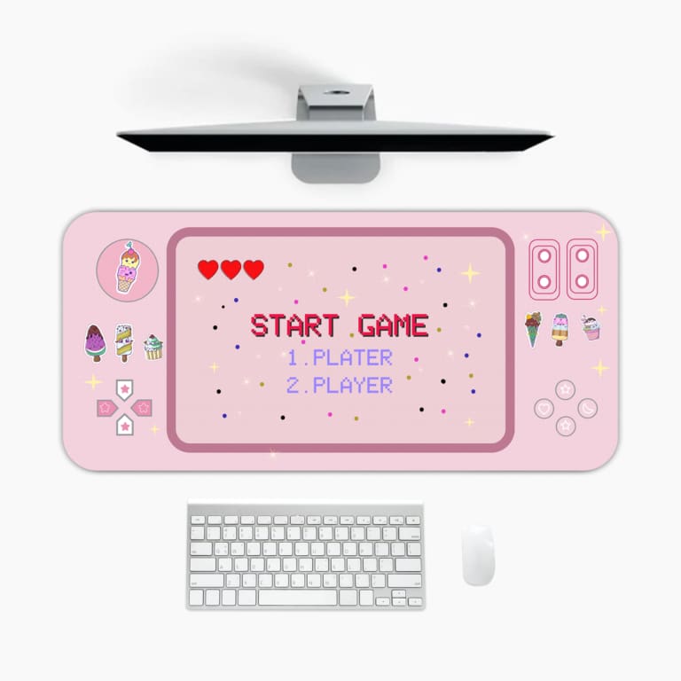 Creative Gaming Type Design Desk Pad 1
