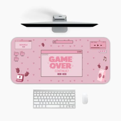 Creative Gaming Type Design Desk Pad 1