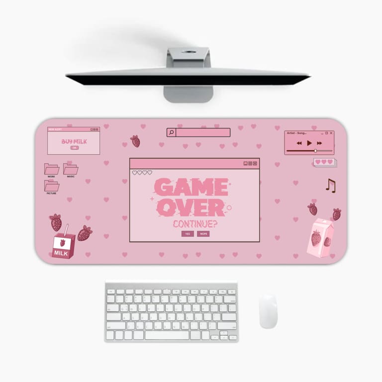 Creative Gaming Type Design Desk Pad 1