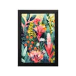 Colorful Flowers Painting Art 1