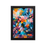 Colorful Flowers Painting Art 1