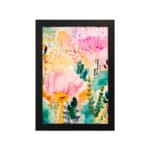 Multi Colors Flowers Painting Art 01