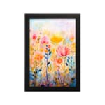 Colorful Flowers Painting Art 1
