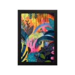 Multi Colors Flowers Painting Art 01