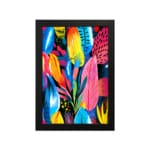 Multi Colors Flowers Painting Art 01