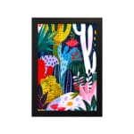 Multi Colors Flowers Painting Art 01