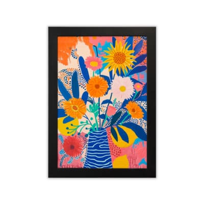 Colorful Flowers Painting Art 1