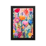 Colorful Flowers Painting Art 1