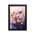 Colorful Flowers Painting Art 1