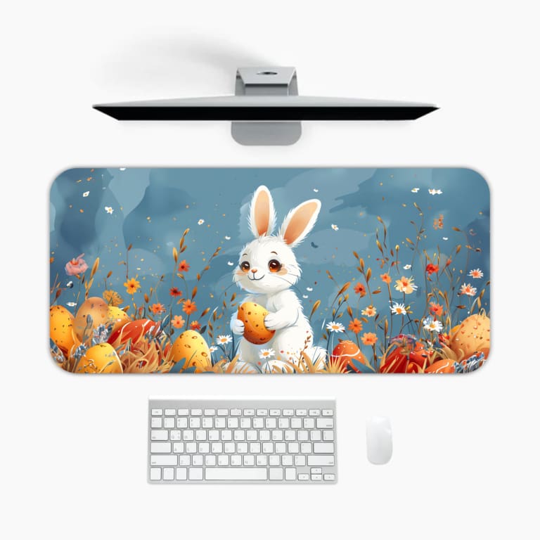 Creative Bunny Vector Design Desk Pad 5