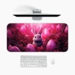 Creative Bunny Vector Design Desk Pad 1