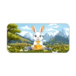 Creative Bunny Vector Design Desk Pad 2