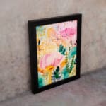 Multi Colors Flowers Painting Art 02