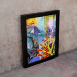 Multi Colors Flowers Painting Art 02