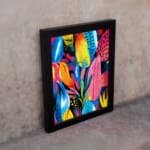 Multi Colors Flowers Painting Art 02