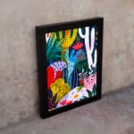 Multi Colors Flowers Painting Art 02