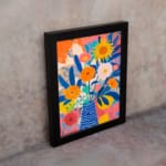 Colorful Flowers Painting Art 2