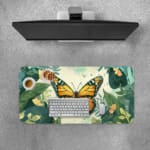 Creative Butterfly Vector Design Desk Pad 3