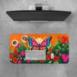 Creative Butterfly Vector Design Desk Pad 3